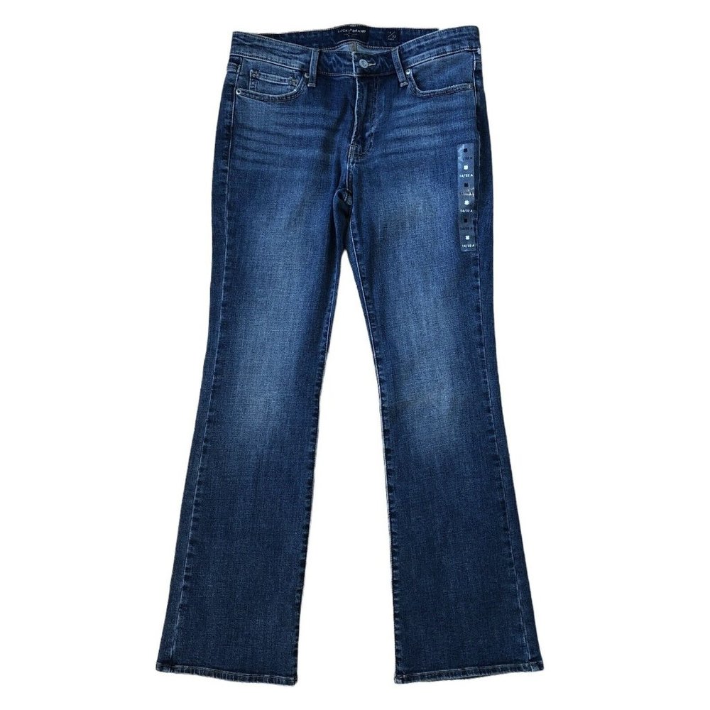 Lucky Brand Sweet Boot Mid-Rise Ankle Jeans size 14/32A